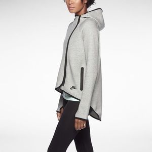Nike tech fleece cape zip up jacket
